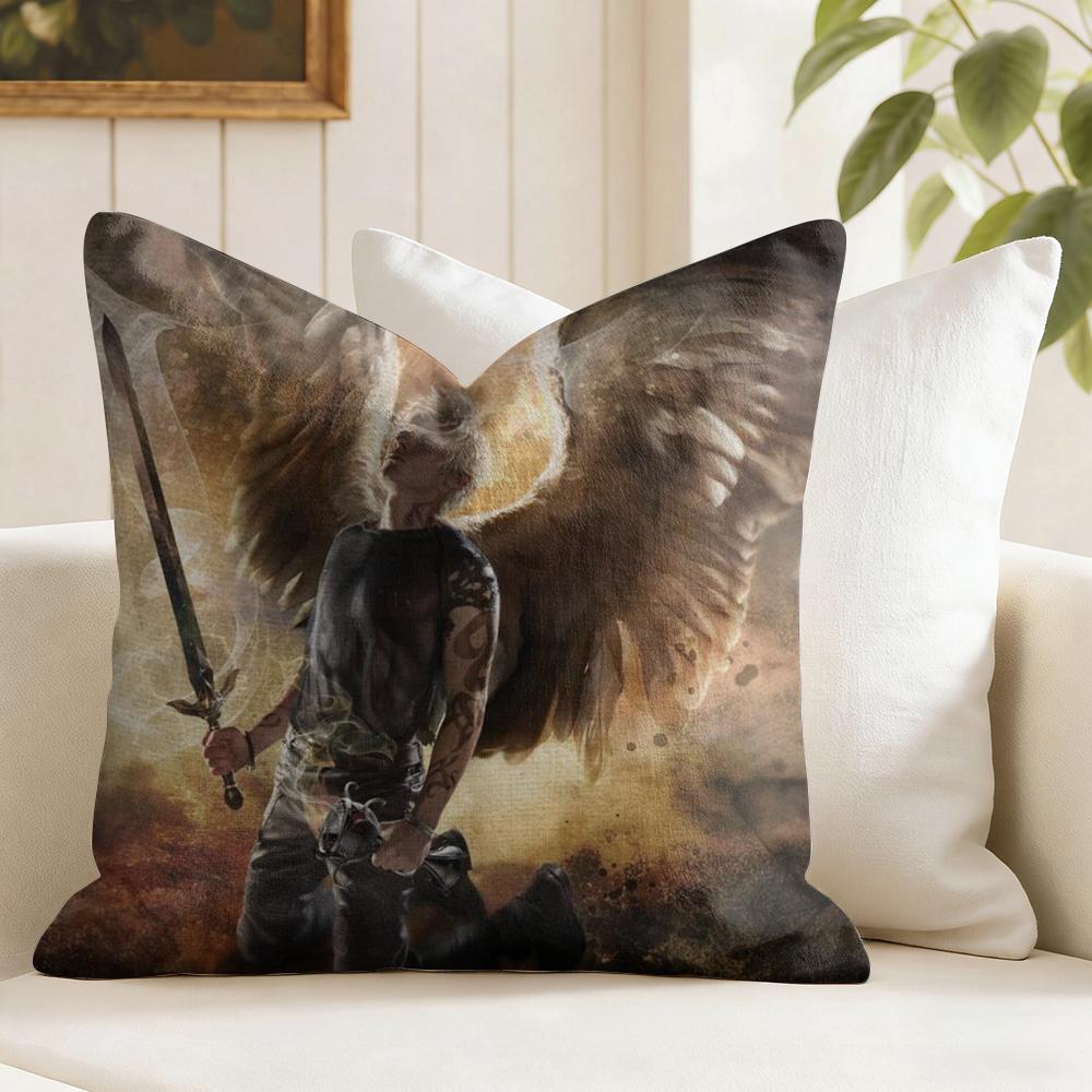 Drama SShadowhunters Cushion Cover Natural Linen Double Sided Print Throw Pillow Case for Sofa Couch Home Decor