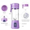 Tragbarer Mini-Mixer mit 380 ml für Shakes und Smoothies, wiederaufladbarer USB-Reise-Fruchtsaftbecher, Hand-Fruchtmixer-Saftbecher