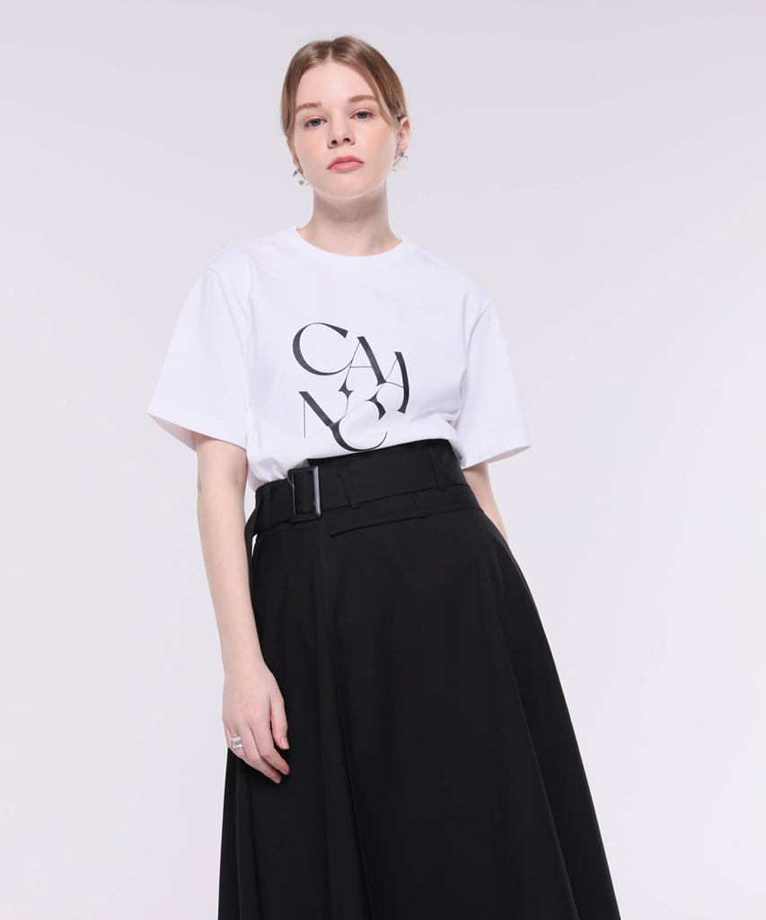 Kankeu A-Line Wrap Skirt - Black