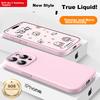 Official Liquid StateIPhone 15 Pro Case, Liquid Silicone Skin-Friendly Full Camera Protection Shockproof Cover, Pink