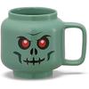 Tasse En Céramique - LEGO - Squelette Vert - 530 Ml - Compatible Lave-vaisselle - Pour Enfants Et Adultes