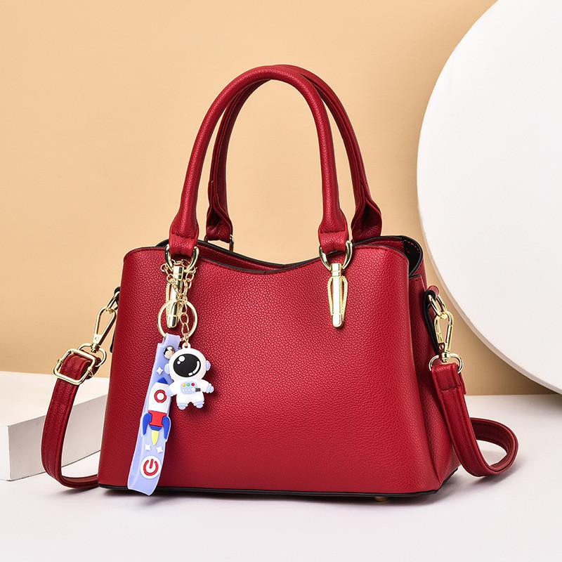 Ielgy Ladies Fashion Large-Capacity Handbag Can Be Cross-Body