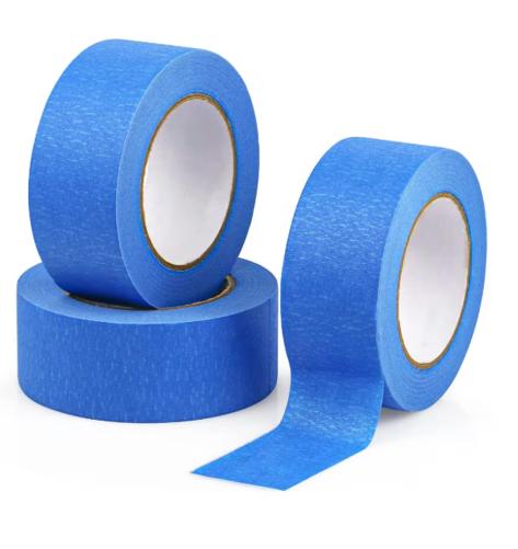 3 Rolls/sets of Blue Masking Tape Spray Paint Decorative Masking Color 3D Printing No Masking Tape Residue