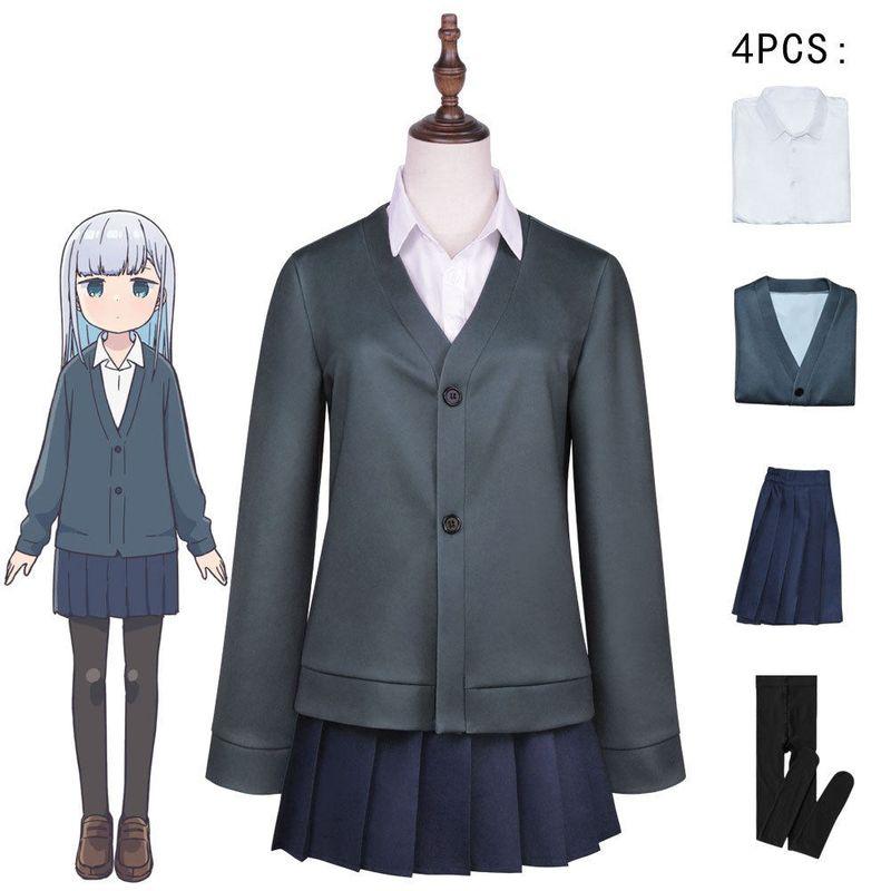 Unpredictable Aboeien Cosplay Costume Aboeien Outfit Cosplay School Uniform Full Set Factory Ready Stock