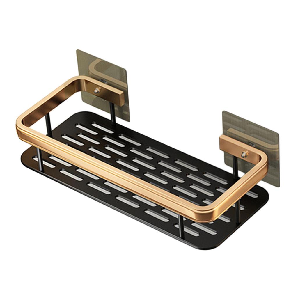 Shower Caddy aluminum Shampoo Holder Rustproof Storage Rack for Toilet Kitchen Restroom Bathroom