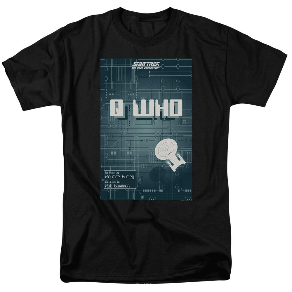 Star Trek - Tng Season 2 Episode 16 - Adult Unisex Short Sleeve T-Shirt - Black 4XL