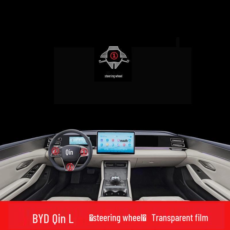 

BYD Qin L-Dmi Dashboard & Screen Protective Film for Interior Modification