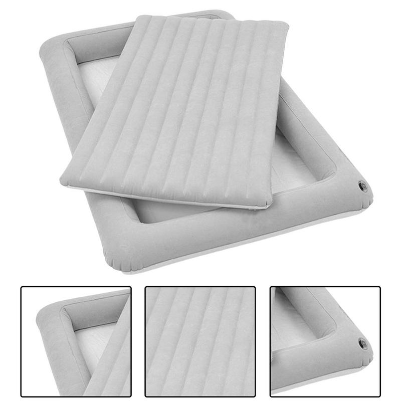 Baby Inflatable Travel Bed Air Mattresses Car Rear Folding Kid Sleeping Bed High-Speed Rail Plane Outdoor Travel Accessories
