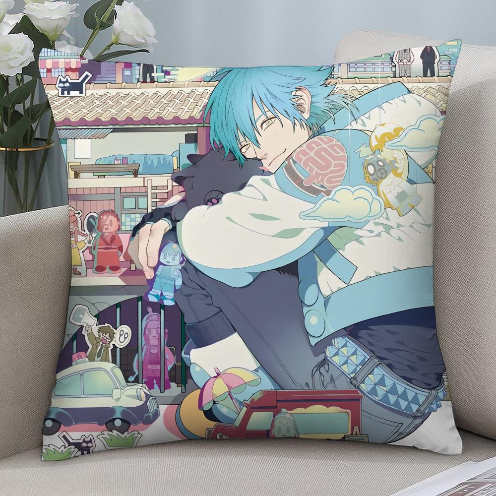 D-Dramatical Murder Pillow Case 3D Print Polyester Fiber 45*45 Cm Home Sofa Throw Pillow Cover Decoration Festival Gift