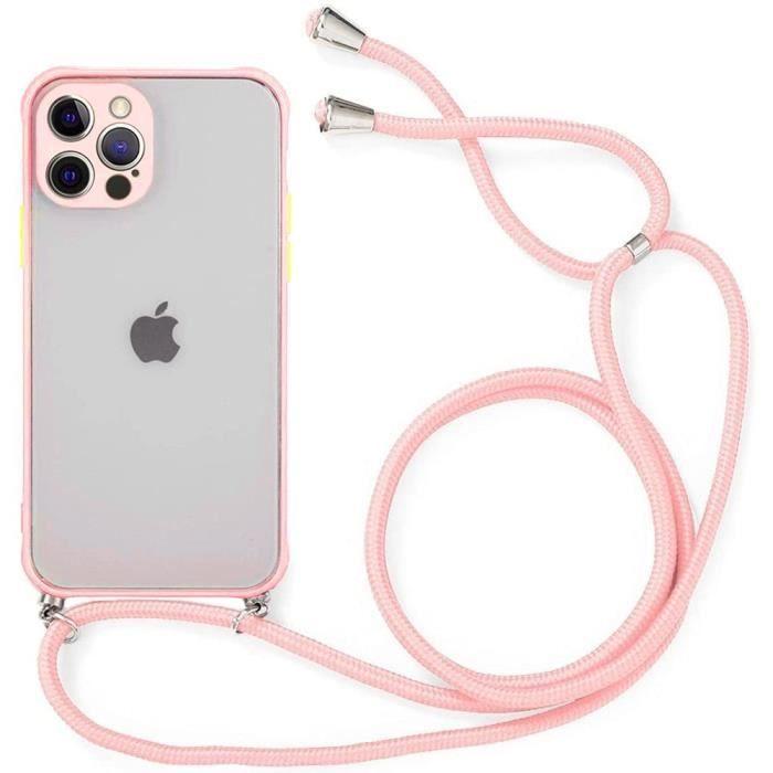 Coque - iPhone - 12 Pro Max - Protection Anti-choc - Mince - Semi-Transparente Givrée