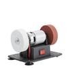Electric Small Sander High Efficiency Portable Sanding Machine with 2 Wheels for Home DIY Woodworking Metal Polishing