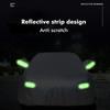 Car Cover Outdoor Protection Full Exterior Snow Cover Sunshade Dustproof Oxford Protection Cover Universal for Hatchback Sedan