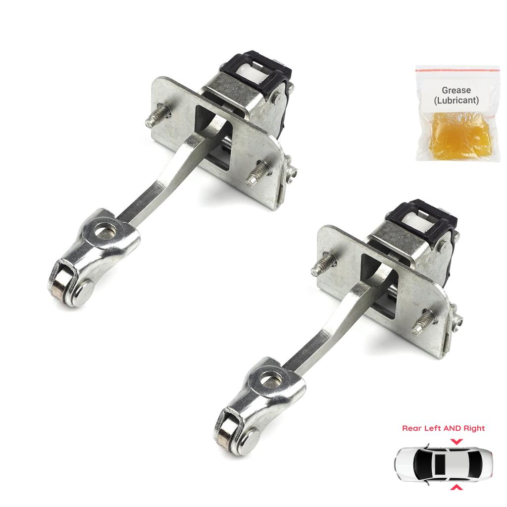 BDP935-1 2 Pieces Rear Left AND Right Door Catch Hinge Brake Stop Check Strap Limiter for Peugeot 5008 MK1 T87 3008 MK1 T84 0U Citroen DS5 9181Q1