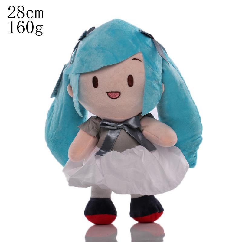 Păpușă Hatsune Fufu Păpușă Periferică Păpușă Pernă Hatsune Clasică Păpușă de Pluș