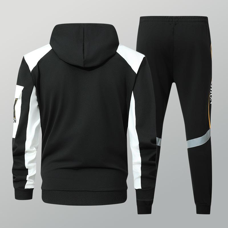Casual Sports Set Men's Women's Youth Fashion Public Version Hoodie Class Uniform Group Hooded Trendy Two-piece