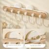 Wall-mounted Door Back Gap Rack Punch-free Expansion Gap Hook Multifunctional Sticky Hook  Cabinet