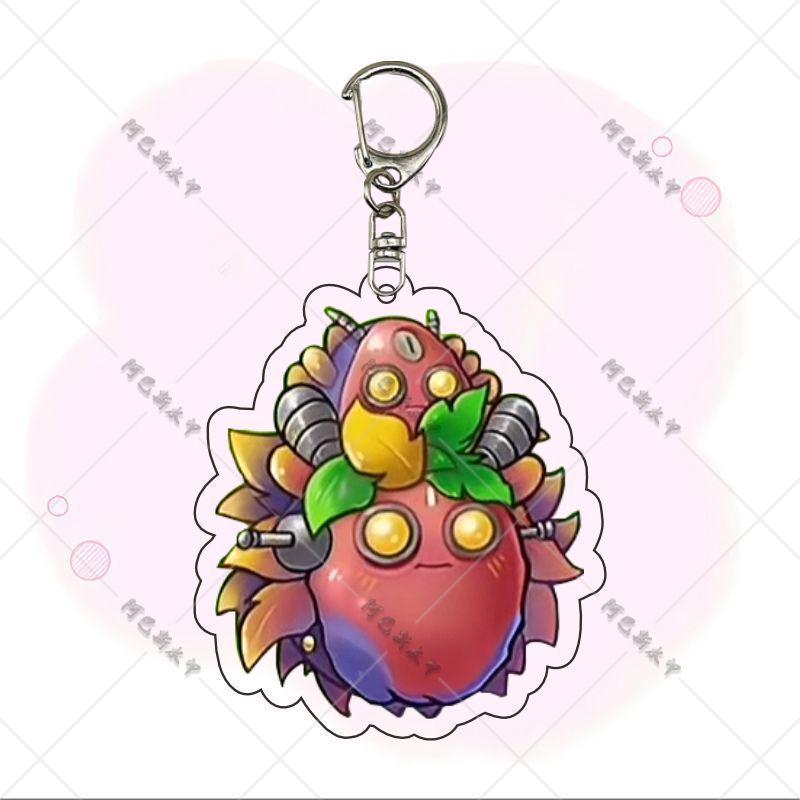 Plants Vs. Zombies Fusion Fan Acrylic Keychain - Game-Themed Backpack Pendant & Jewelry Gift