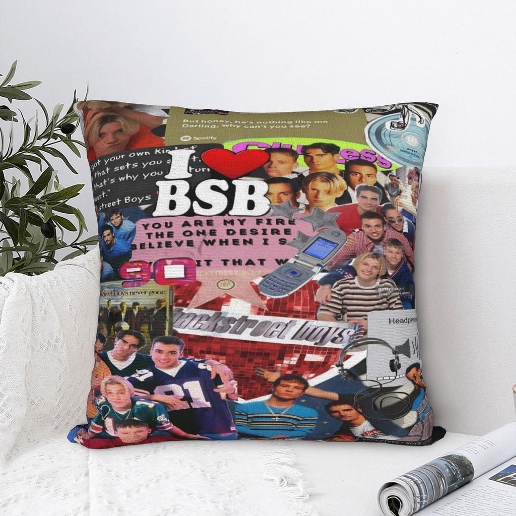 Federa per Cuscino Decorativa Trendy Home Backstreet Boys Accessori Copricuscini Cerniera Multitaglia