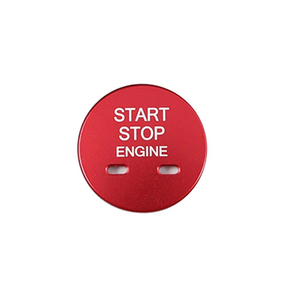 For MG MG5 MG6 ZS HS Aluminum Alloy One-button Start Trim Ignition Switch Decorative Ring Car Stickers Interior Accessories