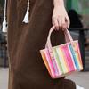 Women's Bag G Woven Tote Bag New Women's Fashion Versatile Niche Casual Handbag