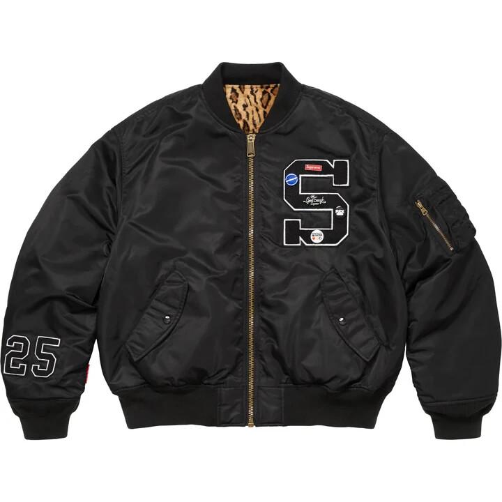 Supreme GOODENOUGH Reversible MA-1 Black