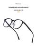 Japanese Ultralight Full-Rim Anti-Blue Light Glasses - Non-Prescription, Prescription-Friendly Frames for Men and Women (Model 9906)