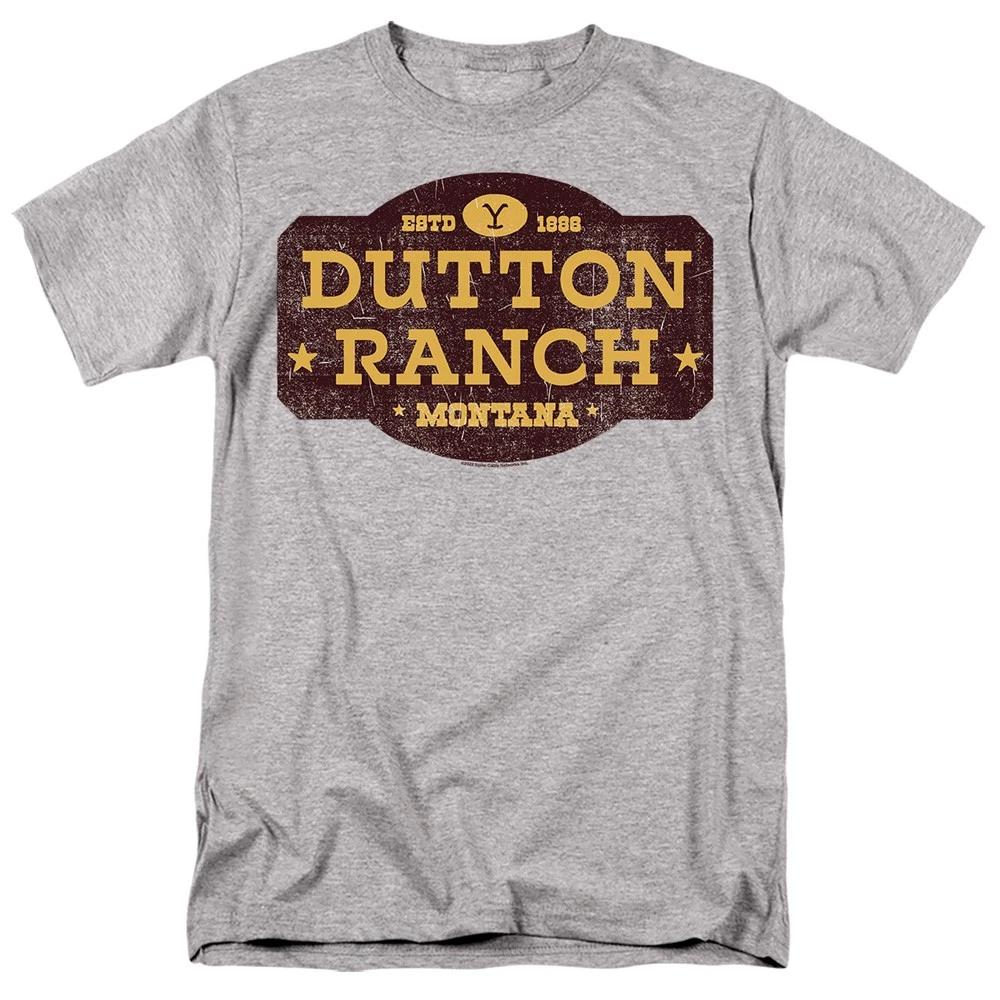 Yellowstone - Distressed Dutton Ranch - Unisex Children s T-shirt - Green 100