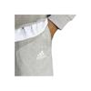 Adidas Essentials Solid Color Logo Print Joggers Men Bottoms Gray IC9411