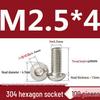ISO7380 Stainless Steel Hex Drive Dome Head Screws - M2 to M16
