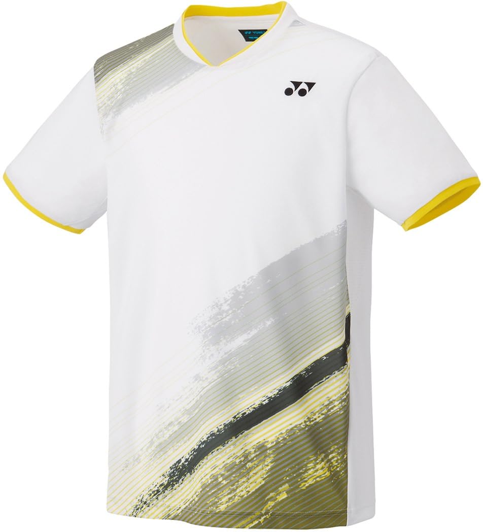 

Short Sleeve Shirt Game Shirt Boys White J130 [Yonex] (011)