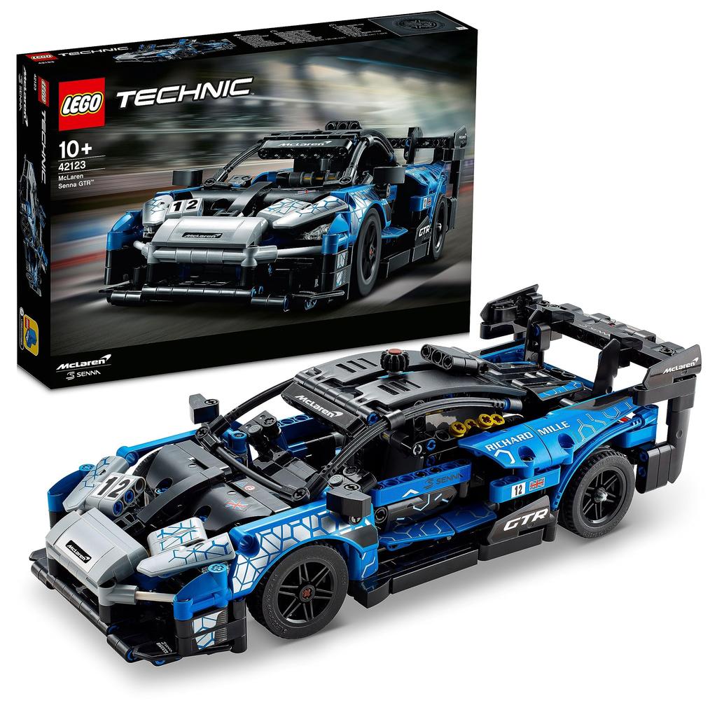 LEGO Technic McLaren Senna GTR? (42123) Christmas Gift, STEM Educational Toy, Building Blocks, Car, for Boys 10 and Up