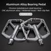 ROCKBROS MTB Road Bicycle Pedals  Aluminum Alloy Bike PedalsAnti-slip Ultralight Sealed Bearing One-piece Mountain Bike Pedal