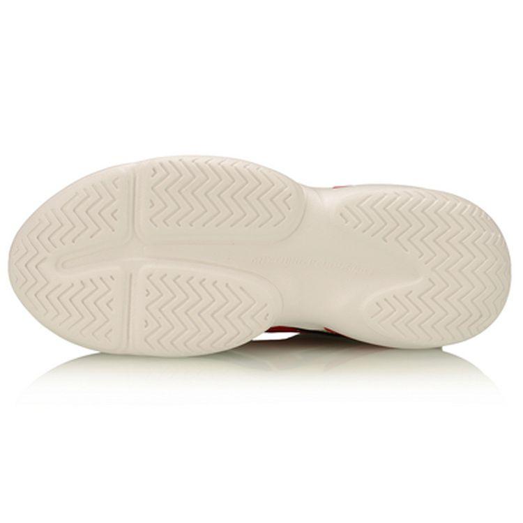 Li Ning Zheng Rong Shock Absorption Non-Slip Wear-Resistant Low-Top Sports Casual Shoes Women Sneaker White Gray AGLP086-1