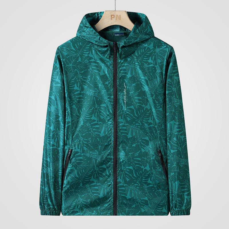 Мужская летняя солнцезащитная одежда Ice Silk, легкая и тонкая спортивная куртка для мужчин, повседневная мужская одежда M