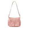 Lightweight Shoulder Bag Multi-Layer Large Capacity Commuter Crossbody Bag Nylon Bag