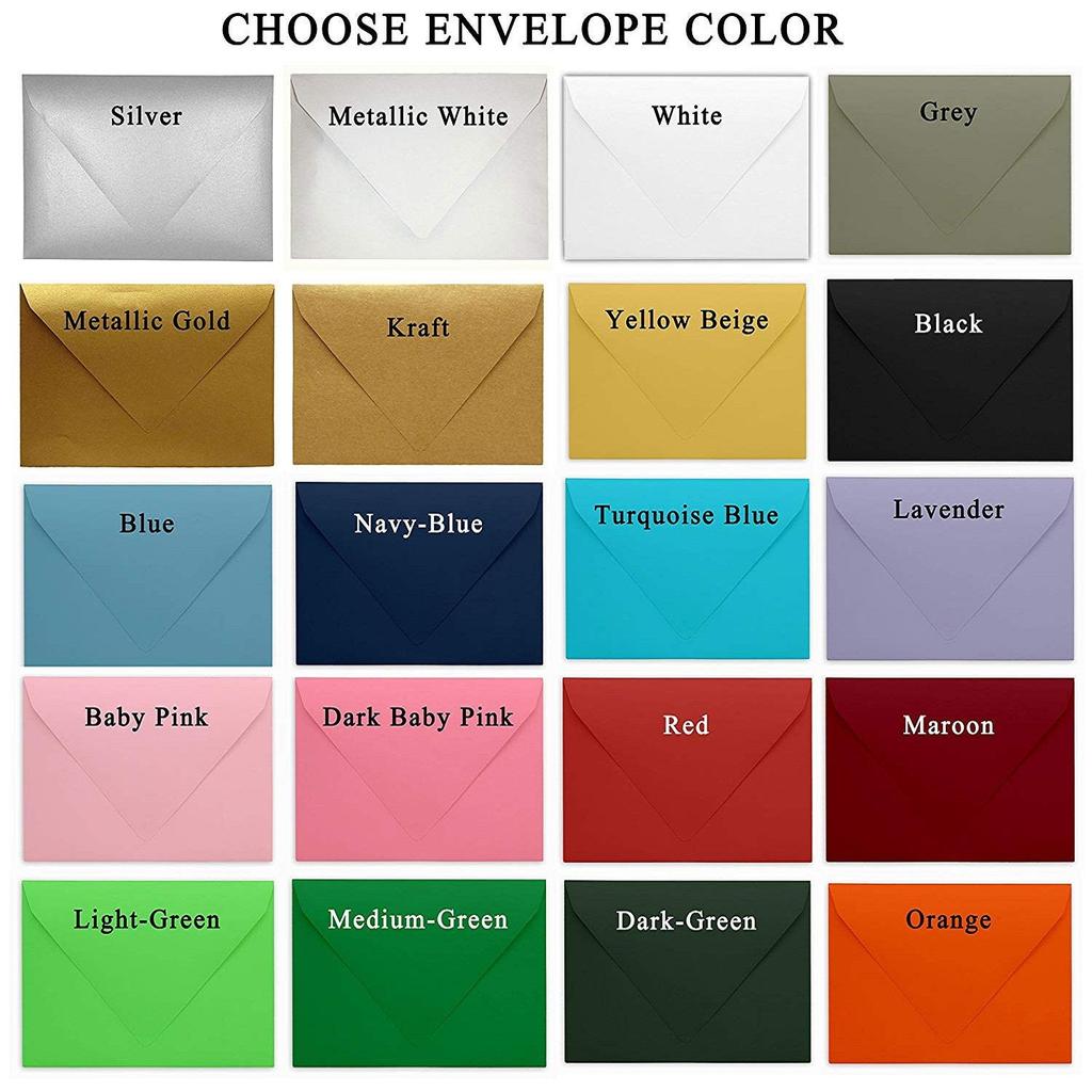 Darling Souvenir Custom Blue Floral Printed Baby Shower Invitations Boy  Girl| 10 Personalized Invites With Envelopes 5 x