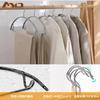 AYO Slim Prevents Clothes from Losing Their Ideal for and Stylish and Suitable for Both Wet and Dry Popular Non-Slip Hangers, 20-Pack, Black. Design,