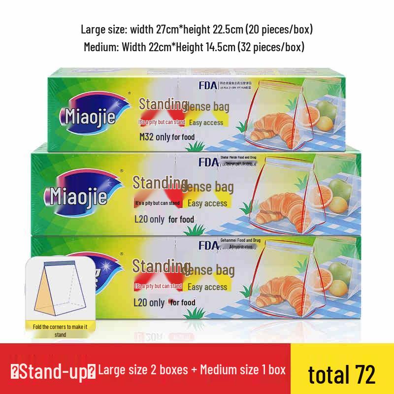 MiaoJie Fresh-keeping Freezer Bags