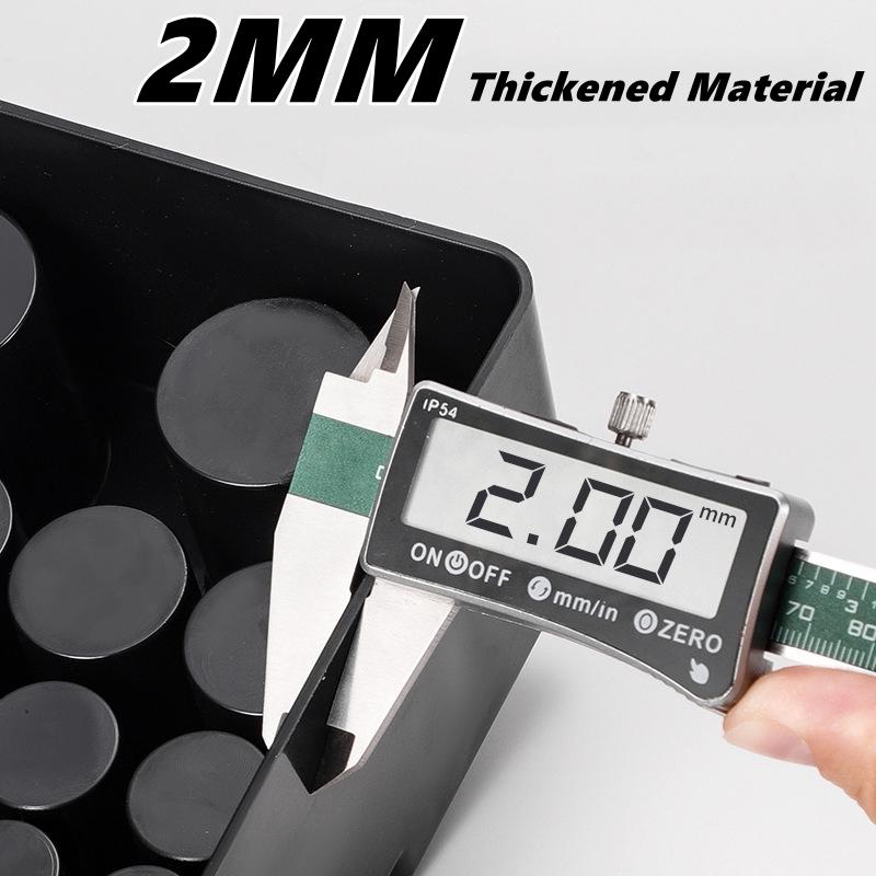 85/100 Hole Drill Bit Storage Box Screwdriver Drill Bit Holder Storage Box Rotating Tray Drill Bits Storage Bin Hardware Bracket