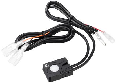 Interruttore fendinebbia per moto Kijima con indicatore di accensione/spegnimento 304-6254