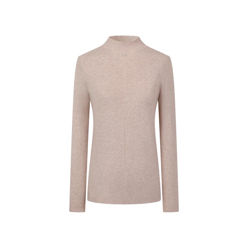 FivePlus Women's Metal Embellished Slim Fit Knit Top