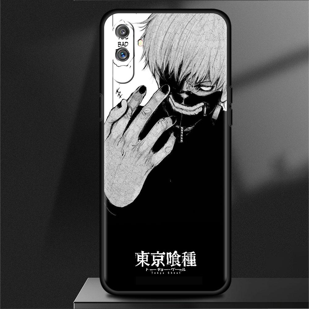 Soft Case For Oppo Realme 8 C21Y C21 GT Neo 2 Pro 3 7 9 Pro 8i 6 C11 9i C35 C15 Master C12 C3 Phone Cover Tokyo Ghoul Anime Capa