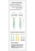 Pet Dematting Comb Stainless Steel Double Sided Undercoat Rake Dog Cat Grooming Brush Shedding Tool