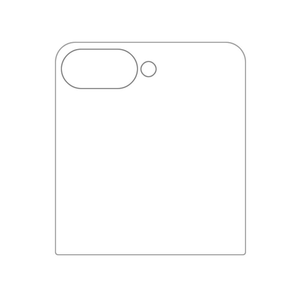 

Для Samsung Galaxy Z Flip6 5G Захисна плівка для заднього екрана Захист від подряпин Гідрогелева ТПУ Плівка на весь екран