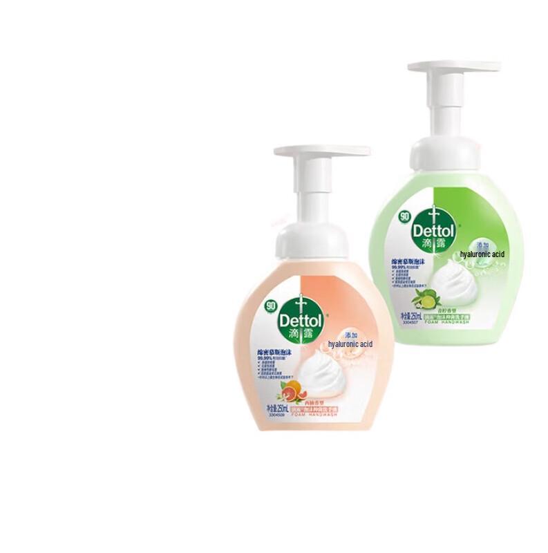 

Dettol Kids Foaming Hand Soap Twin Pack (Grapefruit & Lime)