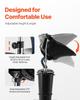 Portable Shampoo Bowl with Drain Hose 2 Buckets Adjustable Height Salon Sink