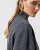 European-Styled Wool Zip Cardigan: Autumn/Winter Half-High Collar Sweater Knitwear