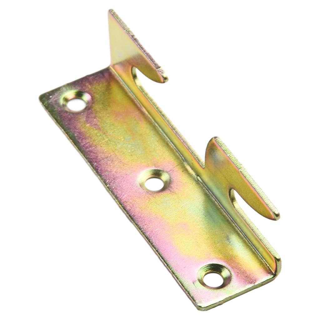 Furniture Bed Rail Bracket Bed Rail Hook 4 Sets Bed Bed Rail Bracket Furniture Hinge Non-Mortise Snap Connectors