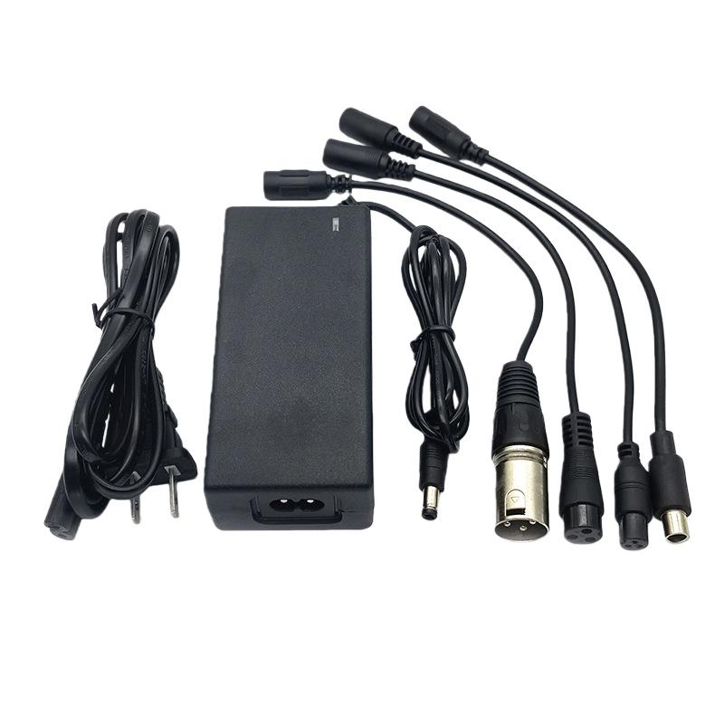 1 Set Ac 100-240V Dc 42V 2A Lithium Battery Charger Us/ Eu Plug Battery Adapter On Sector Accessories 42V 2A  Power Adapter