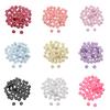 50Pcs 4mm Mini Buttons For DIY Doll Clothes Round Candy Color 2 Holes Card Making Scrapbooking Buttons Sewing Accessories
